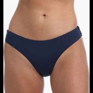 Bikini La Blanca siana toddess scoop bikini blue swimsuit bottoms size 16